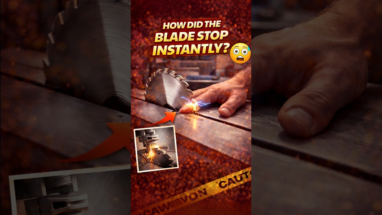 Why This Wood-Cutting Machine Refuses to Cut Human Skin