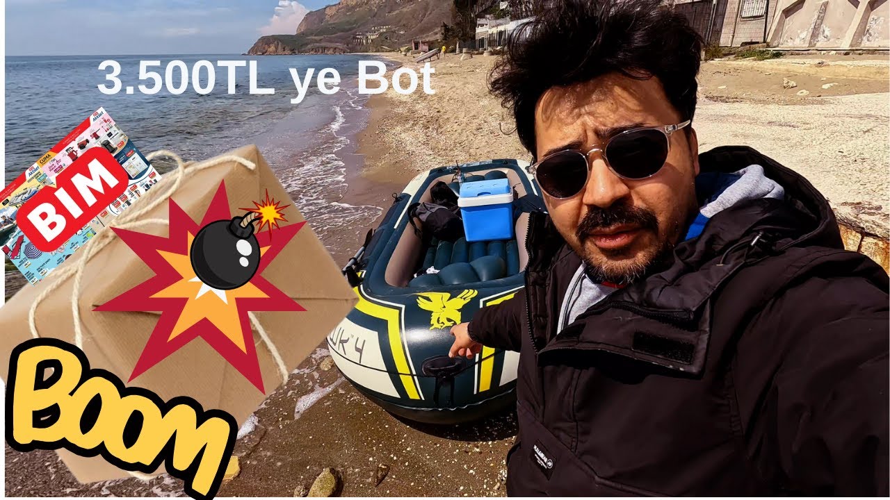BİM’den Bot Aldım! Kutuyu Açtım, Şok Oldum! 😄 (Kutu Açılım + İlk İzlenim)Inflatable Boat Unboxing!