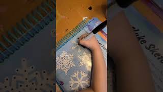 Tracing Elsa's Snowflake! ✏️❄️(Practice Sketching Disney's Frozen with Us for Toddlers)