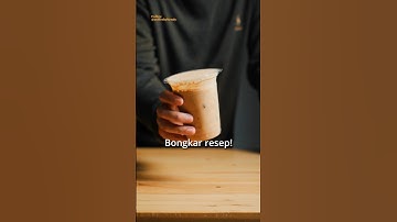 Bongkar resep es kopi susu sepedahan #idejualan #kopi