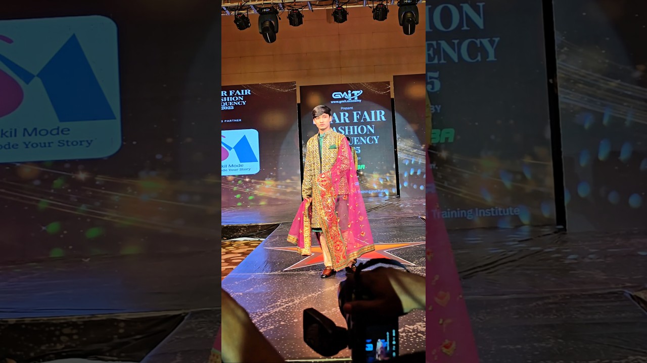 Ramp at STAR FAIR Fashion Frequency 2025💥Dress from :Shakil mode