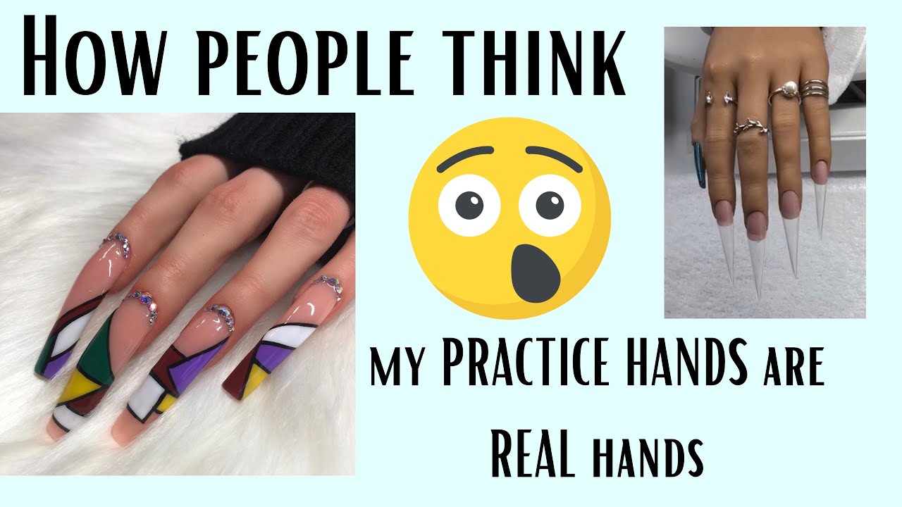 What I do to make my practice hands look realistic during my lives