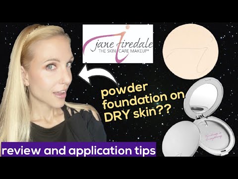 Jane Iredale PurePressed Powder Foundation: Fast & Natural Look!
