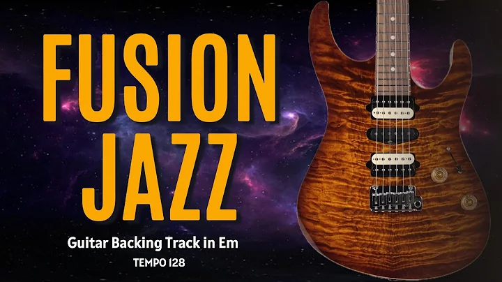 Jazz Fusion ‌Guitar Backing Track in E minor | For Guitar : Bass : Sax : Keys