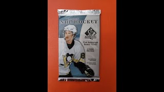 2005-06 Upper Deck SP Authentic hockey pack rip with MARIO LEMIEUX & PAUL KARIYA!