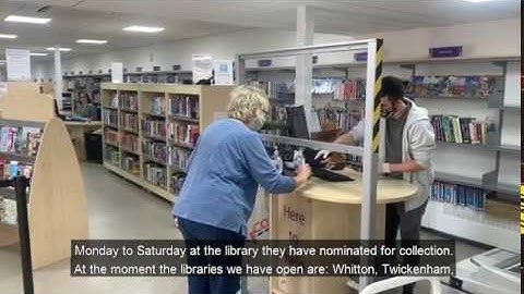 Libraries reopen with click and collect service