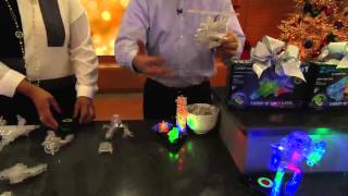 Laser Pegs S/2 Deluxe Lighted Building Sets w/Power Bases with Rick Domeier