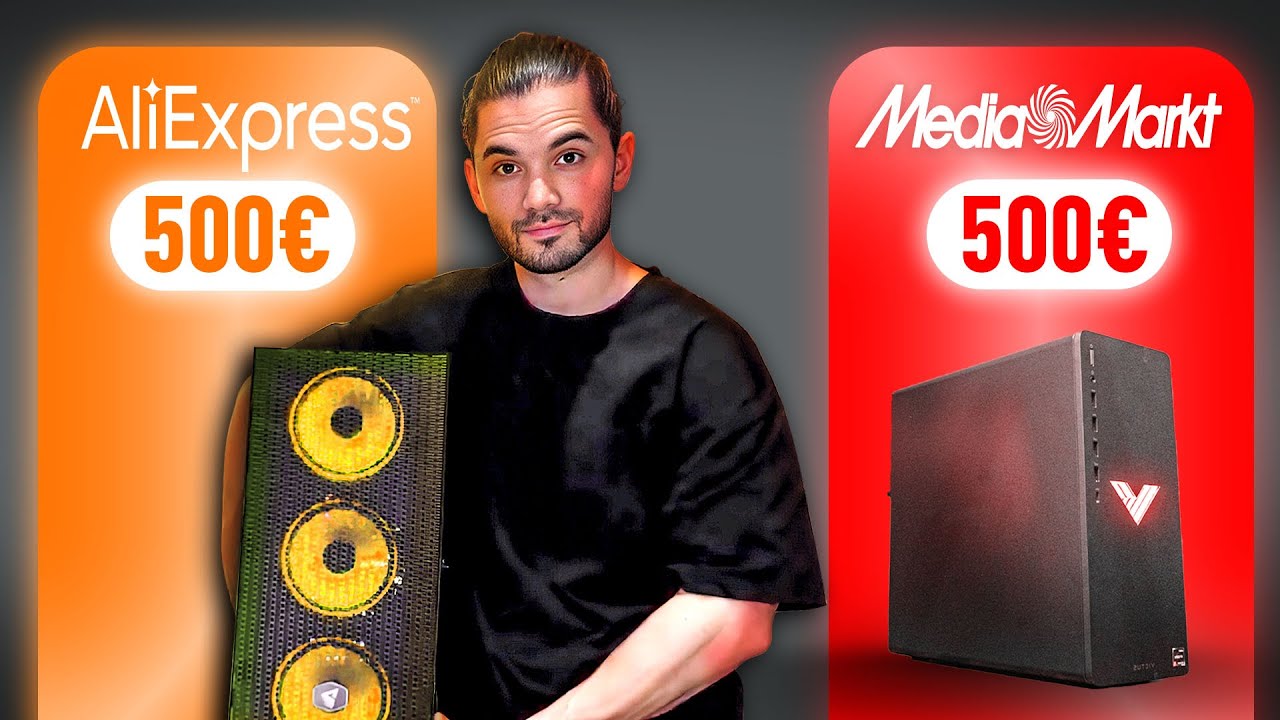 Buying an Aliexpress PC and Mediamarkt - Clash of Tech Stores - YouTube
