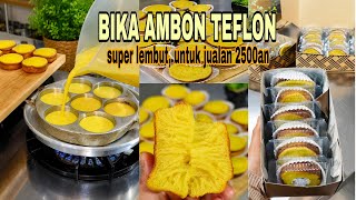 Economical Bika Ambon without an oven, stovetop-baked and ready for a business idea. EASY SIMPLE ...