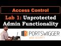 Access Control 1 | Unprotected Admin Functionality #BugBounty #portswigger