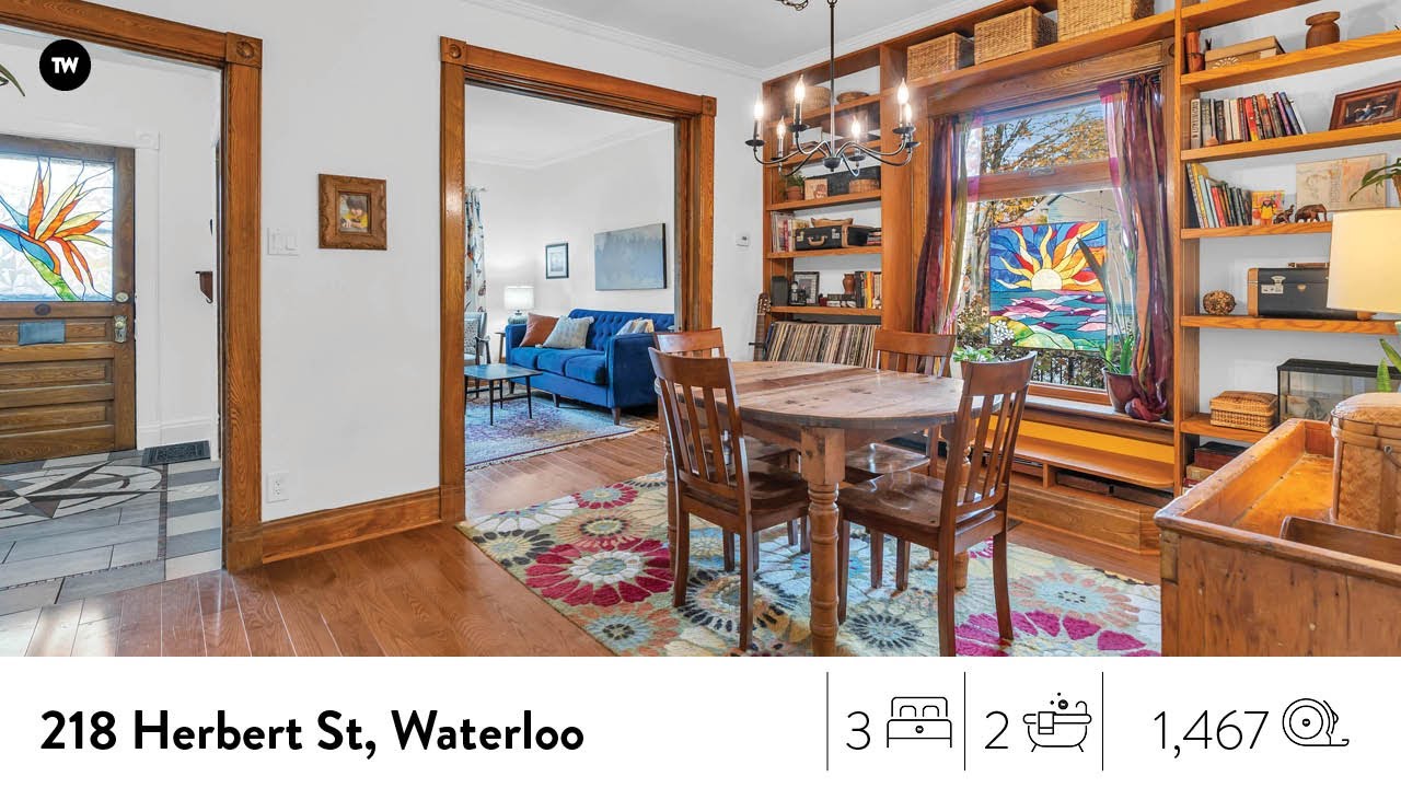 218 Herbert St, Waterloo | 3-Bed, 2-Bath Uptown Gem Where Heritage Meets Modern Living