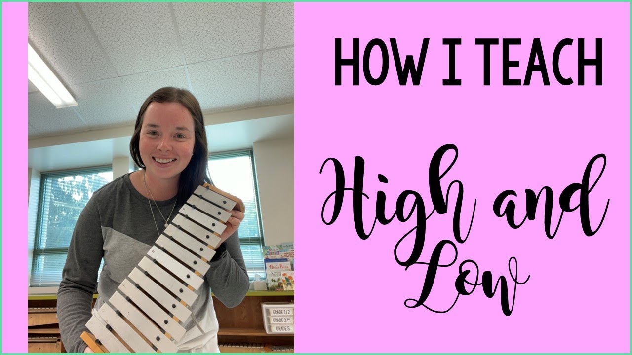Teaching high and low in Elementary Music - YouTube
