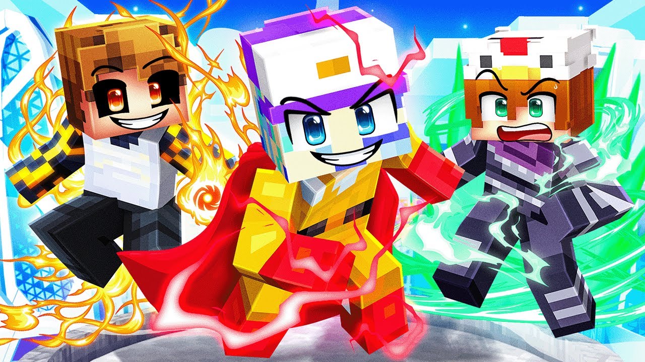 Having a ONE PUNCH MAN Family in Minecraft!