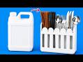 Don’t Throw Away Plastic Containers! Brilliant Recycling Ideas That Help You Save Money.