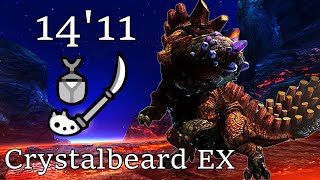 MHGU Crystalbeard EX Solo TA [Valor Insect Glaive][14'11"00]