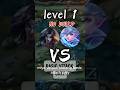 MIYA VS BADANG BASIC ATTACK ONLY LEVEL ONE NO BUILD#ml2025 #mlbb #mobilelegends #miya #badangshorts