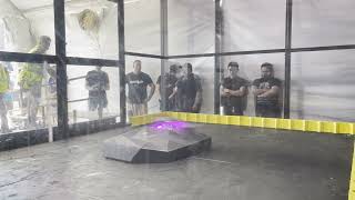 Functionality testing. Battlebot Double Tap Season 7