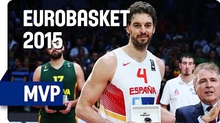 Pau Gasol (Spain) - MVP - EuroBasket 2015 screenshot 2