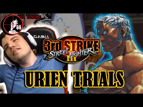 Street Fighter III 3rd Strike Trials!! Urien Complete!