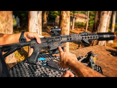 I showed up at an AIRSOFT FIELD in Maringá and asked to play!
