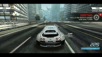 Bugatti Veyron : Need For Speed Most Wanted Android Gameplay 2022
