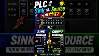 PLC में Sink और Source क्या होते हैं? 🤔क्या S/S Terminal खुद Sink या Source होता है?