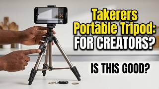 Small but Mighty Takerers Tripod with Bluetooth Remote