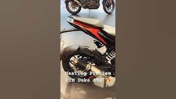 Heating Problem KTM Duke 390 #shorts #youtubeshorts