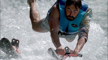 Hoe je niet moet waterskiën op 1000 FPS - The Slow Mo Guys