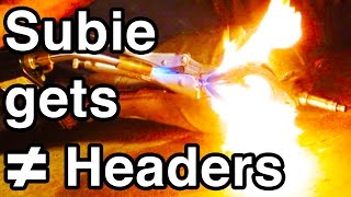 Subaru Unequal Headers Install [Problem Solving When Things Don't Work]