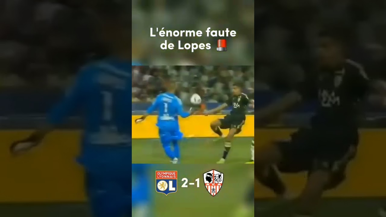 Carton rouge incontestable de Lopes contre l'ACA