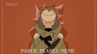 PAPER PLANES | animation meme | Dream Team | Dreamwastaken