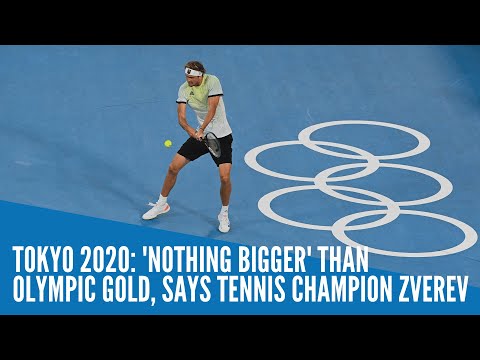 Tokyo 2020: 'Nothing bigger' than Olympic gold, says tennis champion Zverev