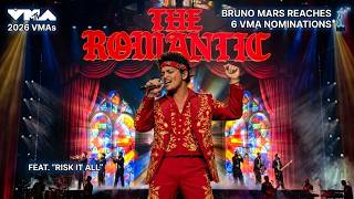 BRUNO MARS Adds “Risk It All” Nomination, Reaches 6 at 2026 MTV VMAs