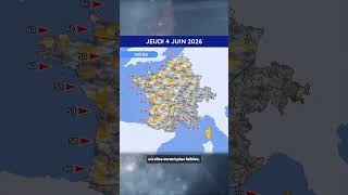 Weather forecast for Thursday, June 4th to Saturday, June 6th, 2026