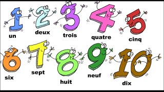 تعلم الارقام باللغة الفرنسيه بالكتابه والنطق French numbers