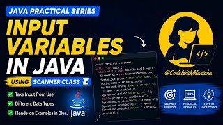 Java Scanner Class Tutorial | How to Take User Input & Store Variables in Java