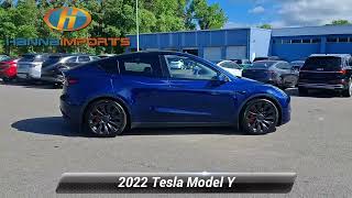 Used 2022 Tesla Model Y Performance Dual Motor All-Wheel Drive, Raleigh, NC HI3021735X