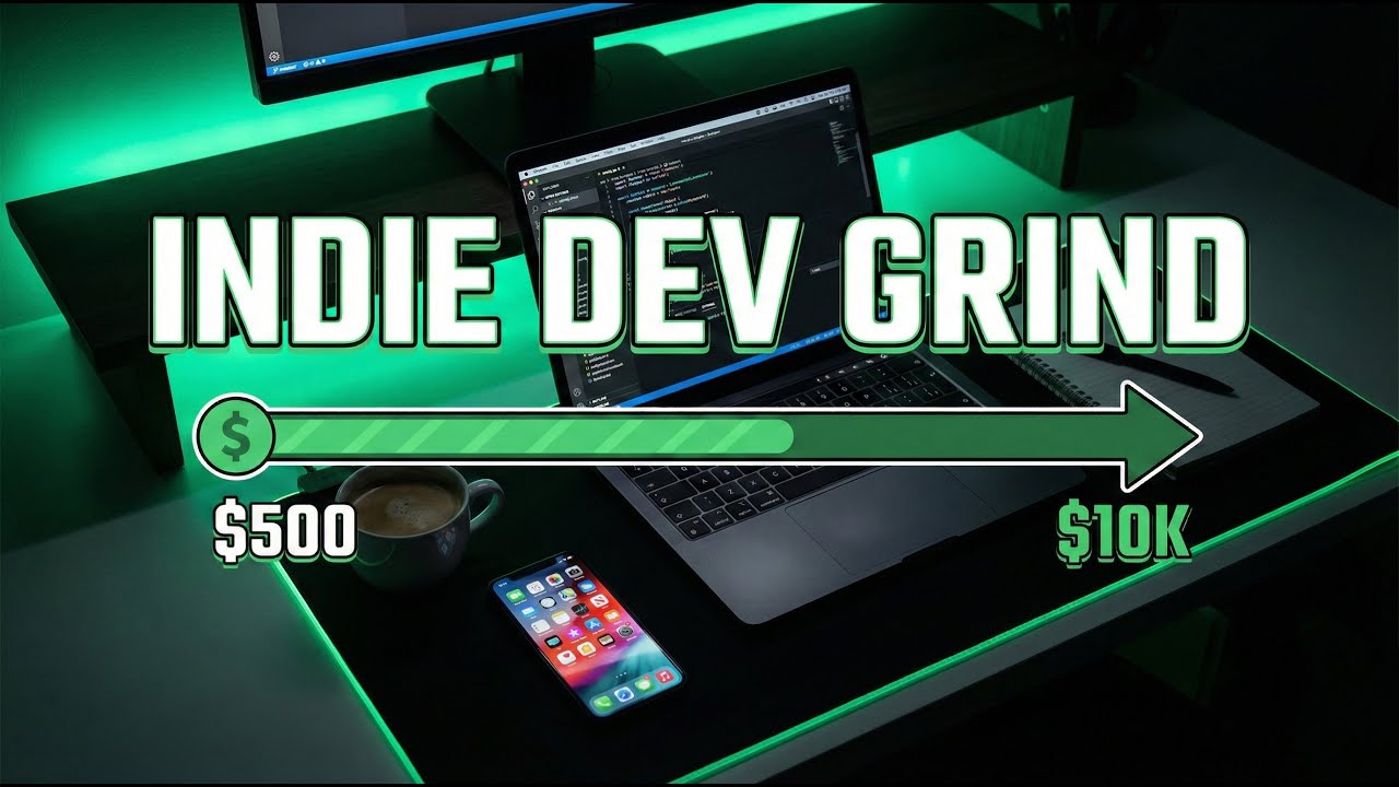 Indie Dev Vibe Coding Stream: From $500 to $10K MRR