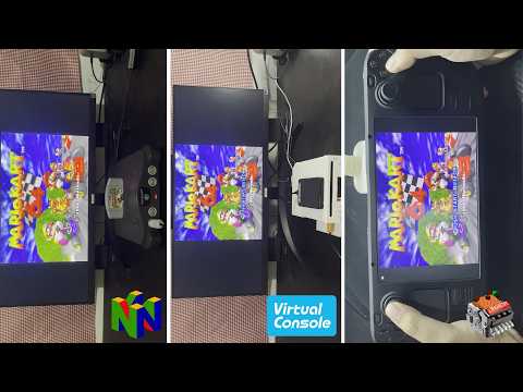 Mario Kart 64 Comparison (Original, VC, SpaghettiKart)