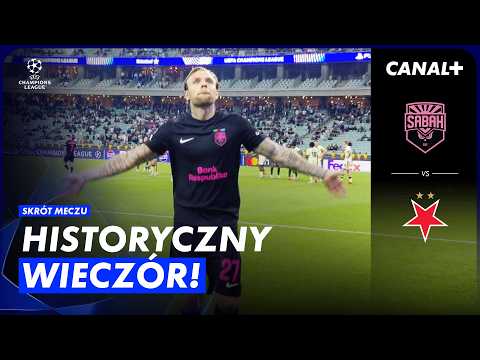 Kuriozalny Gol w Lidze Mistrzów, Historyczne Zwycięstwo! Sabah - Slavia, Skrót Meczu