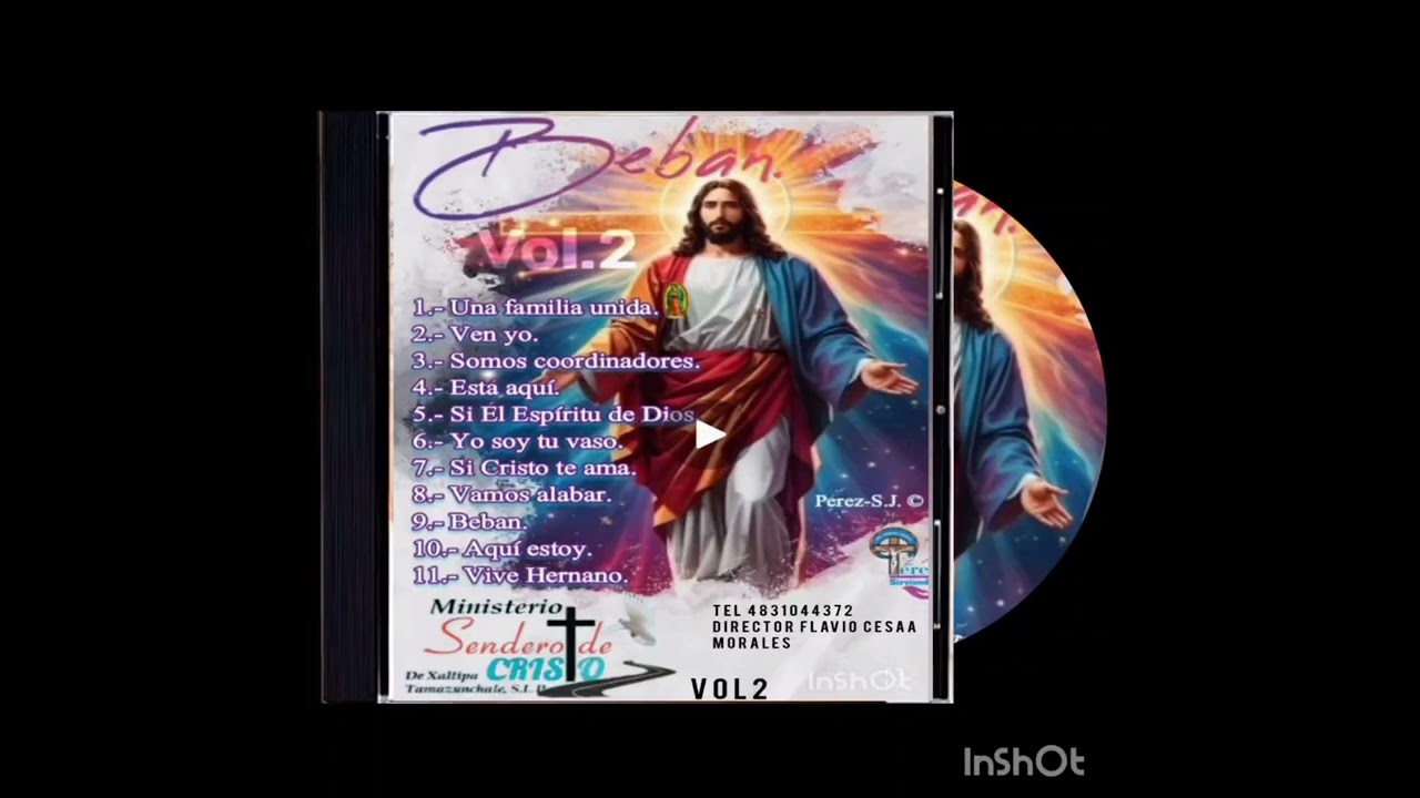 Disco completo vol 2 grupo de Ministerio SENDERO DE CRISto tel 4831044372