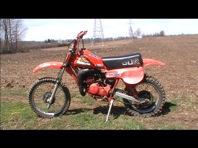 1981 Honda CR80R First Start 2013 - YouTube