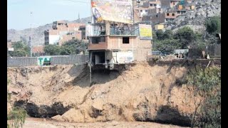 Familias Afectas Por Crecida Del Río Rímac Piden A Alcalde Ser Reubicados