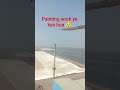painting work #shortsfeed #viral #shortsfeed #vlog #painting #heavycivil #civilxpress