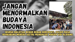 Warga Malaysia Sindir Makam Vidi Aldiano