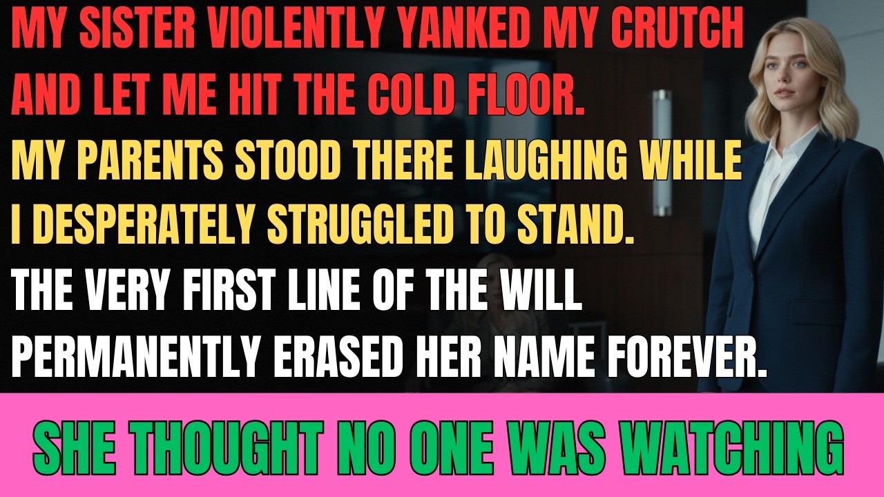 She Mocked Me—Then Grandpa’s Will Exposed Her