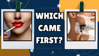 ⏱️ WHICH CAME FIRST? 🏆#quiz #trivia