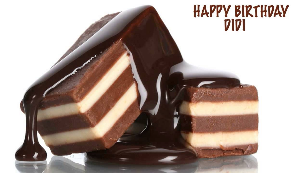 Didi like DeeDee Chocolate - Happy Birthday - YouTube