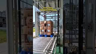 Why Rotate the Pallet 90° After Lifting? #materialhandling #verticalconveyor